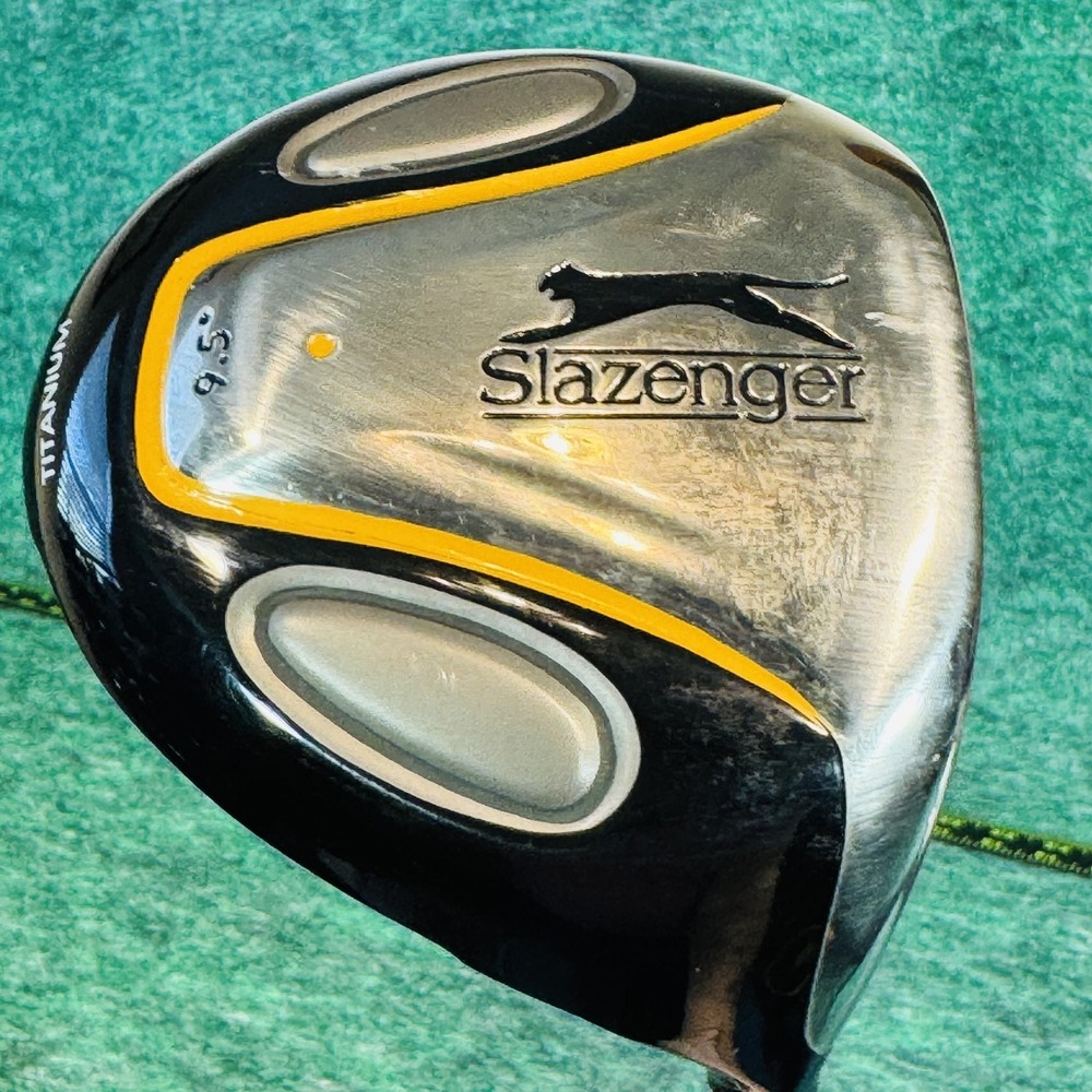 Slazenger Raw Distance 9.5° Driver Mens RH Aldila NV-RD 65-R Graphite 460cc Ti
